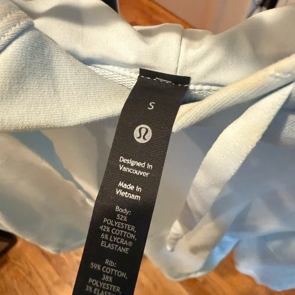 Lululemon City Sweat Pullover Hoodie in Light Blue - Picture 5 of 6